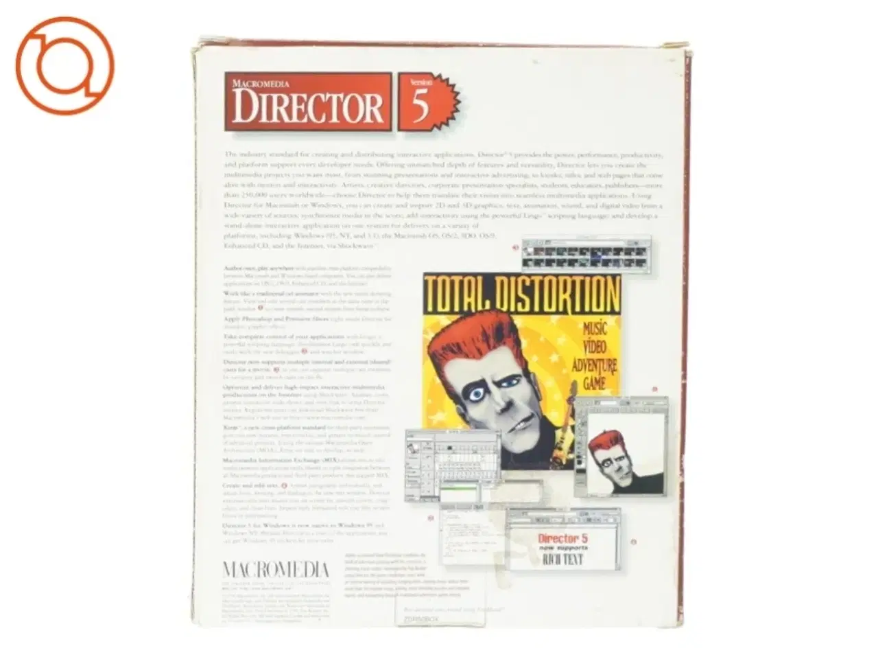 Billede 3 - Director 5 fra Shockwave (str. 25 x 8 x 20 cm)