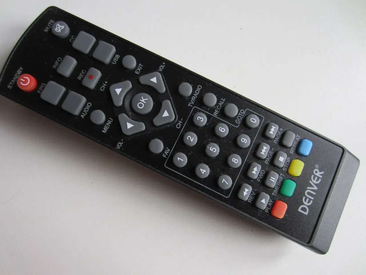 Billede 4 - DENVER DTB-142 DVB-T2 H.265 Mpeg-4 HD TV modtager