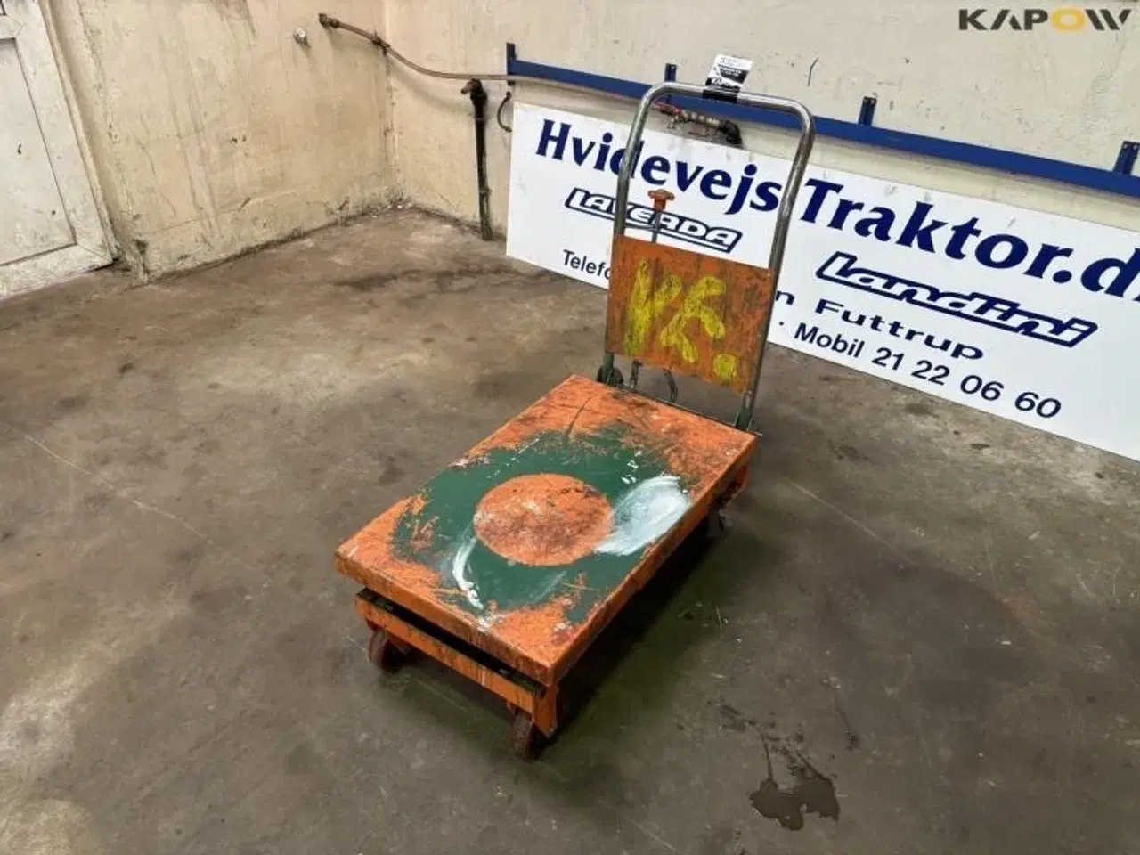 Billede 1 - - - - Transportvogn med løft