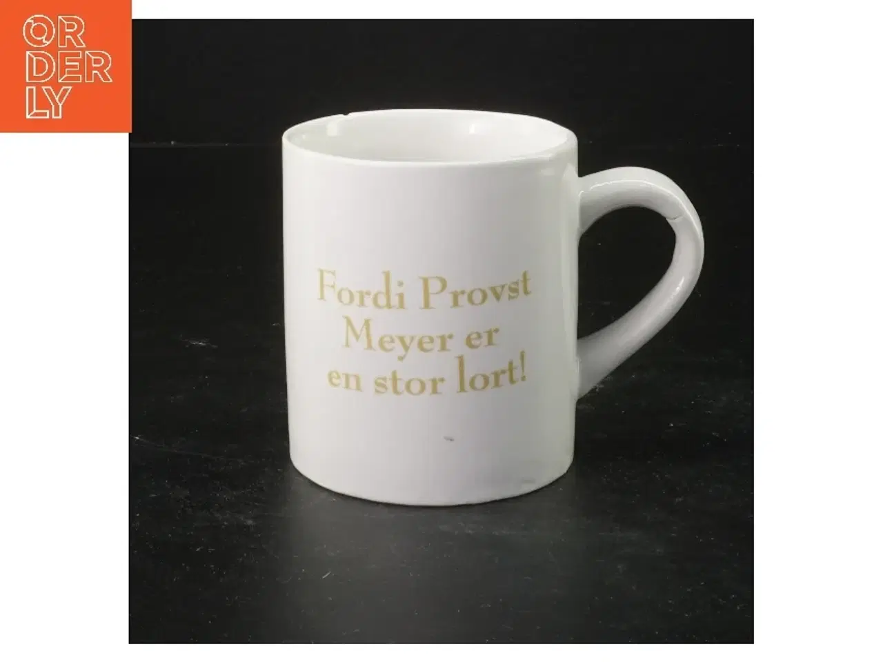Billede 6 - Porcelænskrus med tekst fra Matador (str. Ø 8x9 cm)