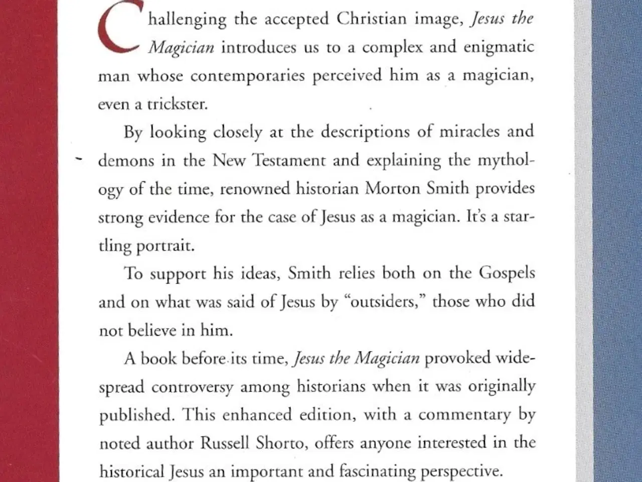 Billede 2 - Jesus the Magician :  Charlatan or Son of God?