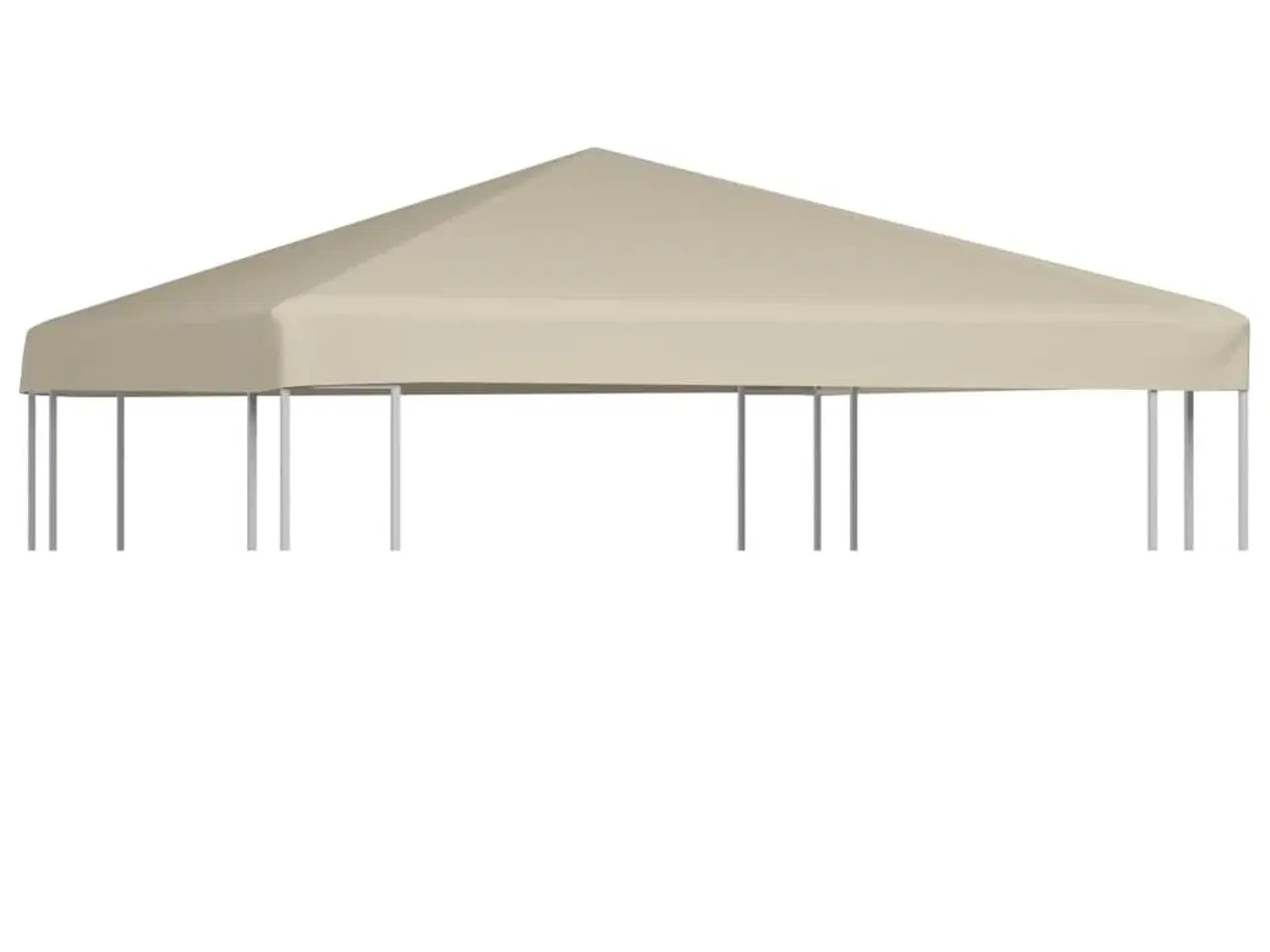 Billede 1 - Pavillontopdække 310 g/m² 3x3 m beige