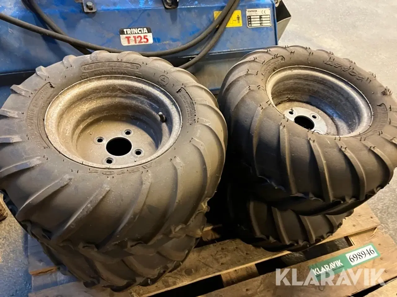 Billede 2 - Hjul til græsslåmaskine Husqvarna 520/525 Carlisle AT101 4 styk