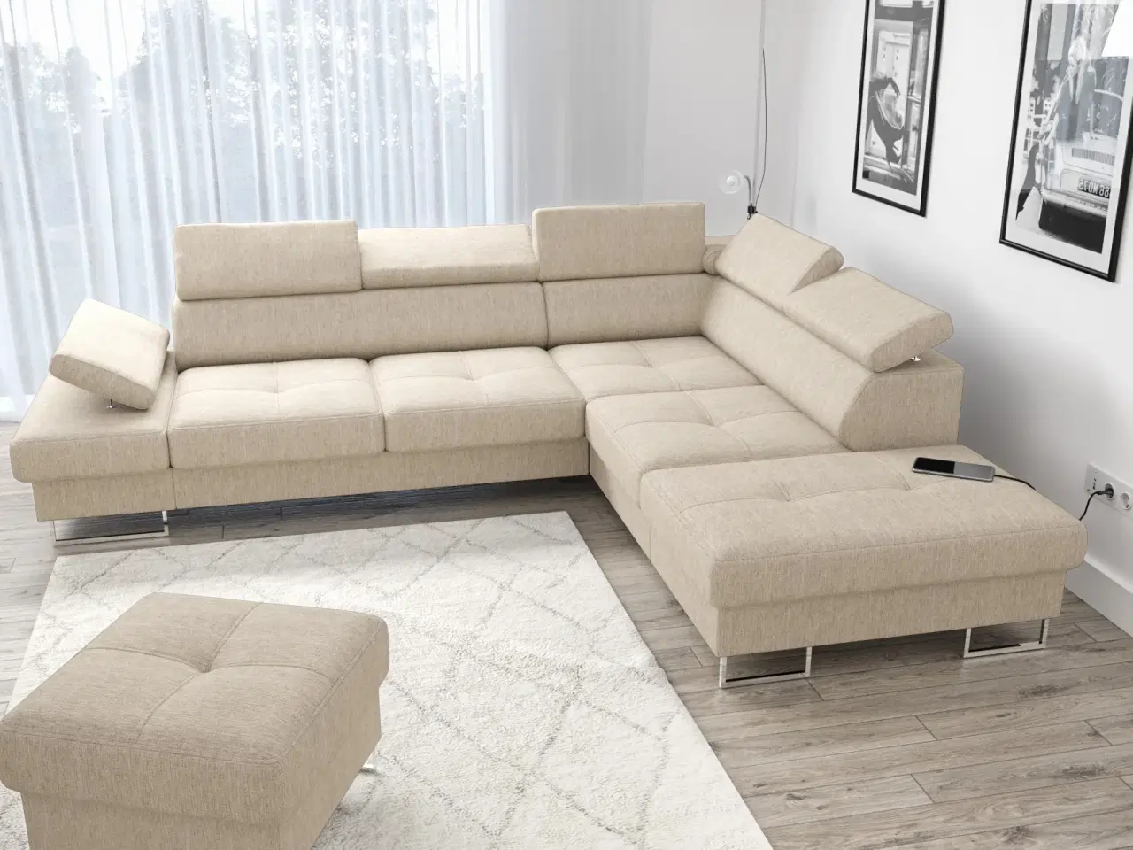 Billede 10 - GALAKSE HJØRNESOFA  225X280