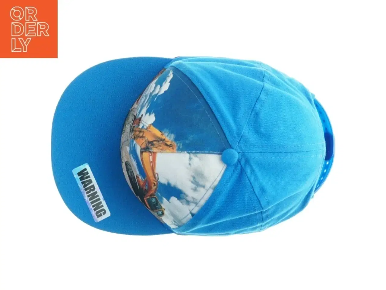 Billede 3 - Snapback-kasket med gravemaskineprint (str. Diameter, 19 cm)