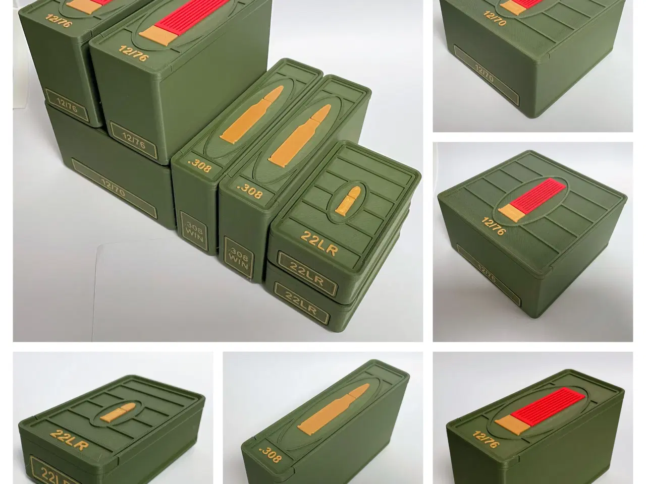 Billede 6 - Black Edition – ammo-opbevaringsboks (12/70 - 25)