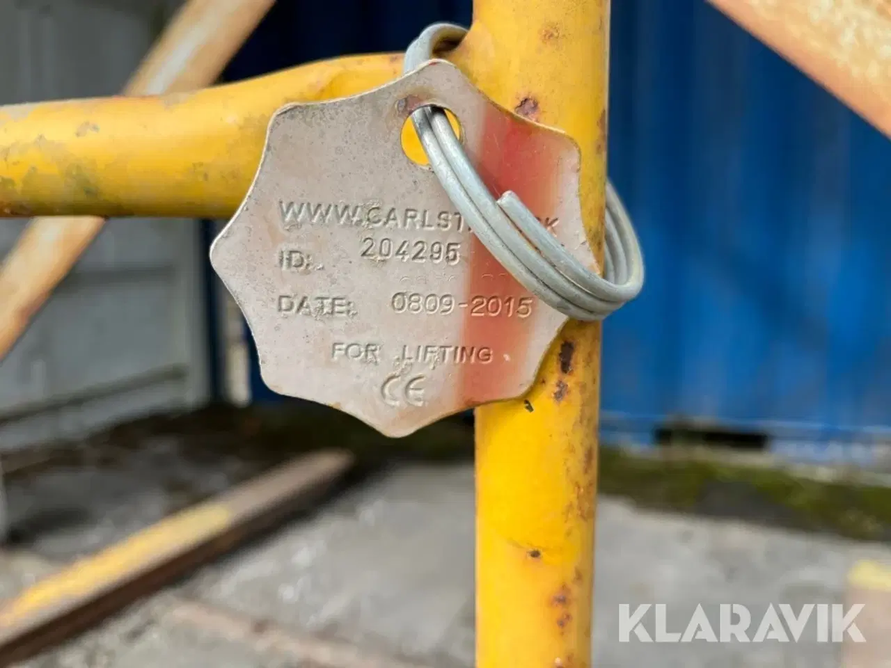Billede 6 - Pallegafler til kran Kildemose Smedie 3500 kg