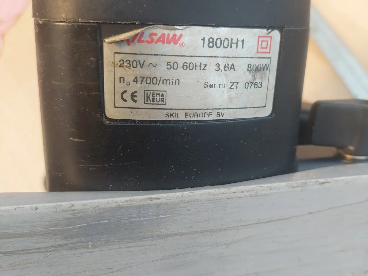 Billede 4 - 220 v. Skil Håndrundsav  m. ekstra klinge.