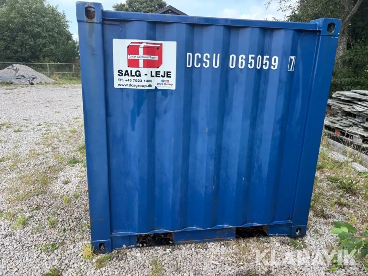 Billede 5 - Container lukket 6 fod