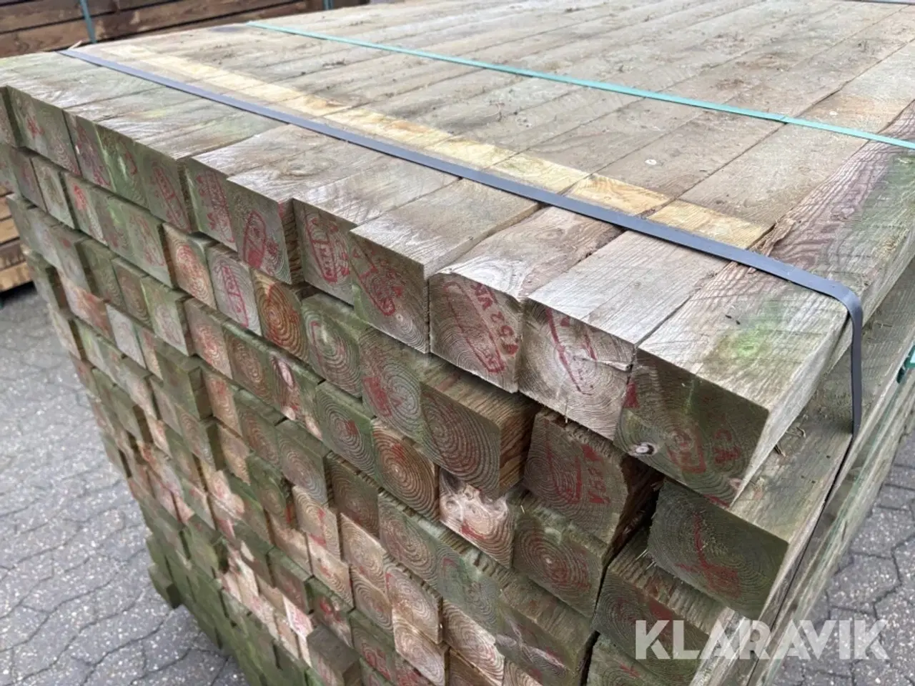 Billede 8 - Trykimprægnerede stolper 168 styk