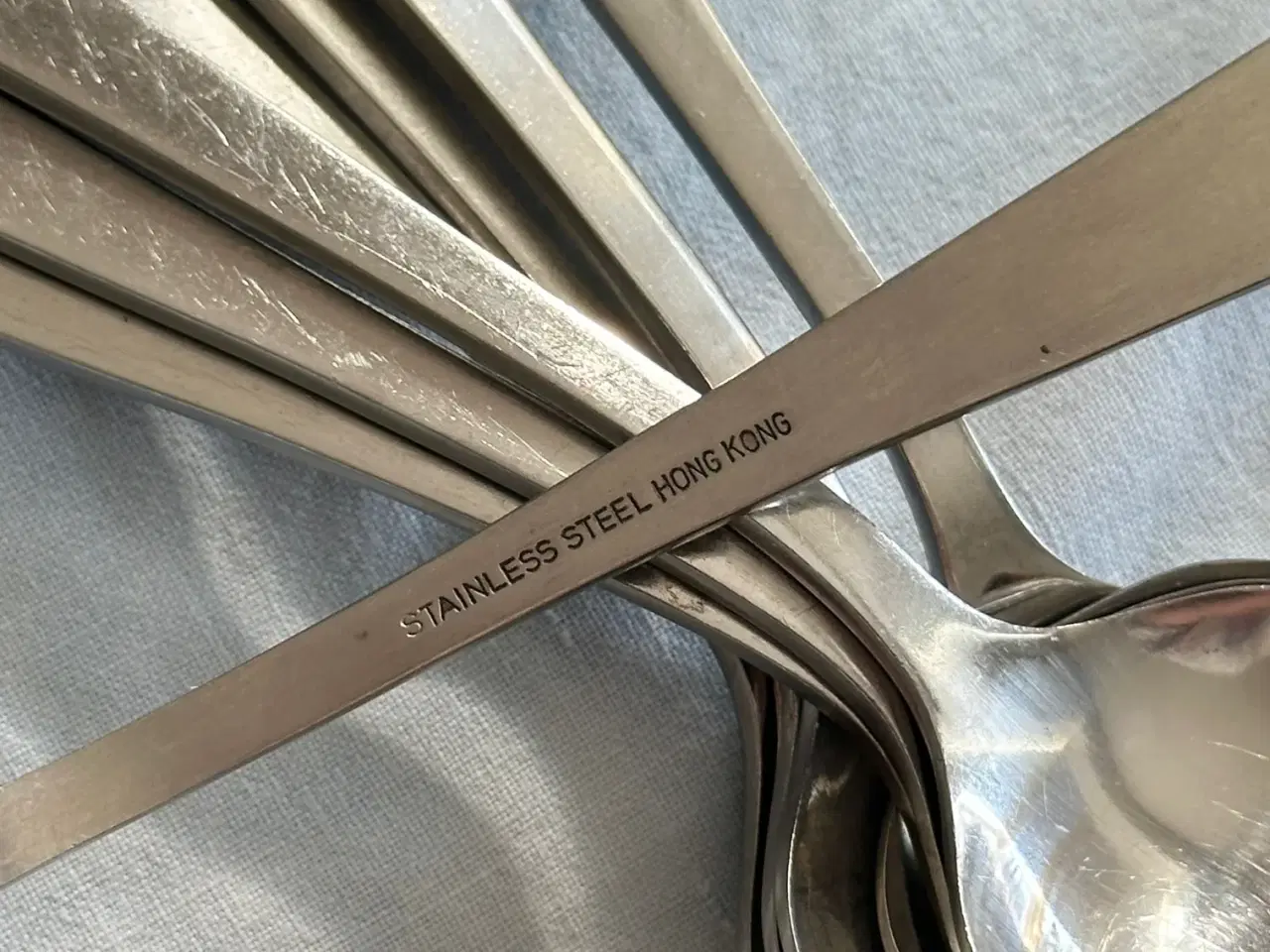 Billede 4 - Skeer, rustfrit stål, 8 stk samlet