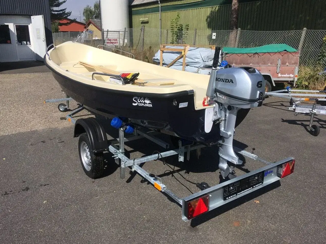 Billede 3 - SeaExplorer 420 m/6hk og bådtrailer