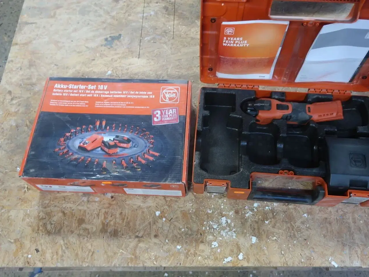 Billede 1 - Akku multicutter FEIN MULTIMASTER 500 samt startsæt