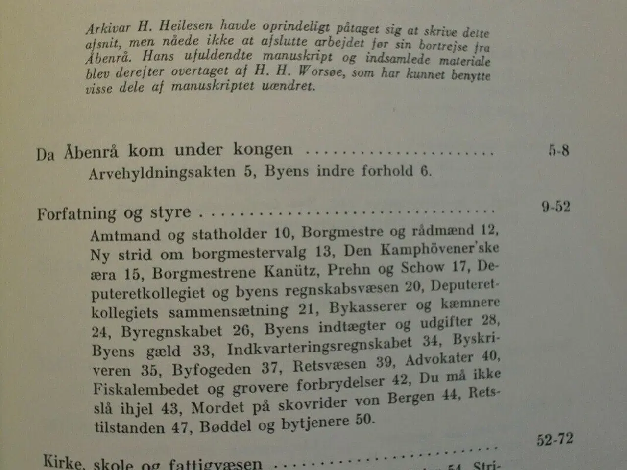 Billede 5 - åbenrå bys historie 1-2 , red. af johan hvidtfeldt