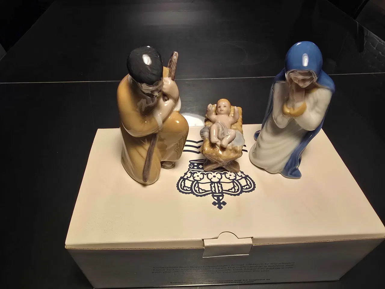 Billede 4 - Royal Copenhagen Krybbespil 3 dele