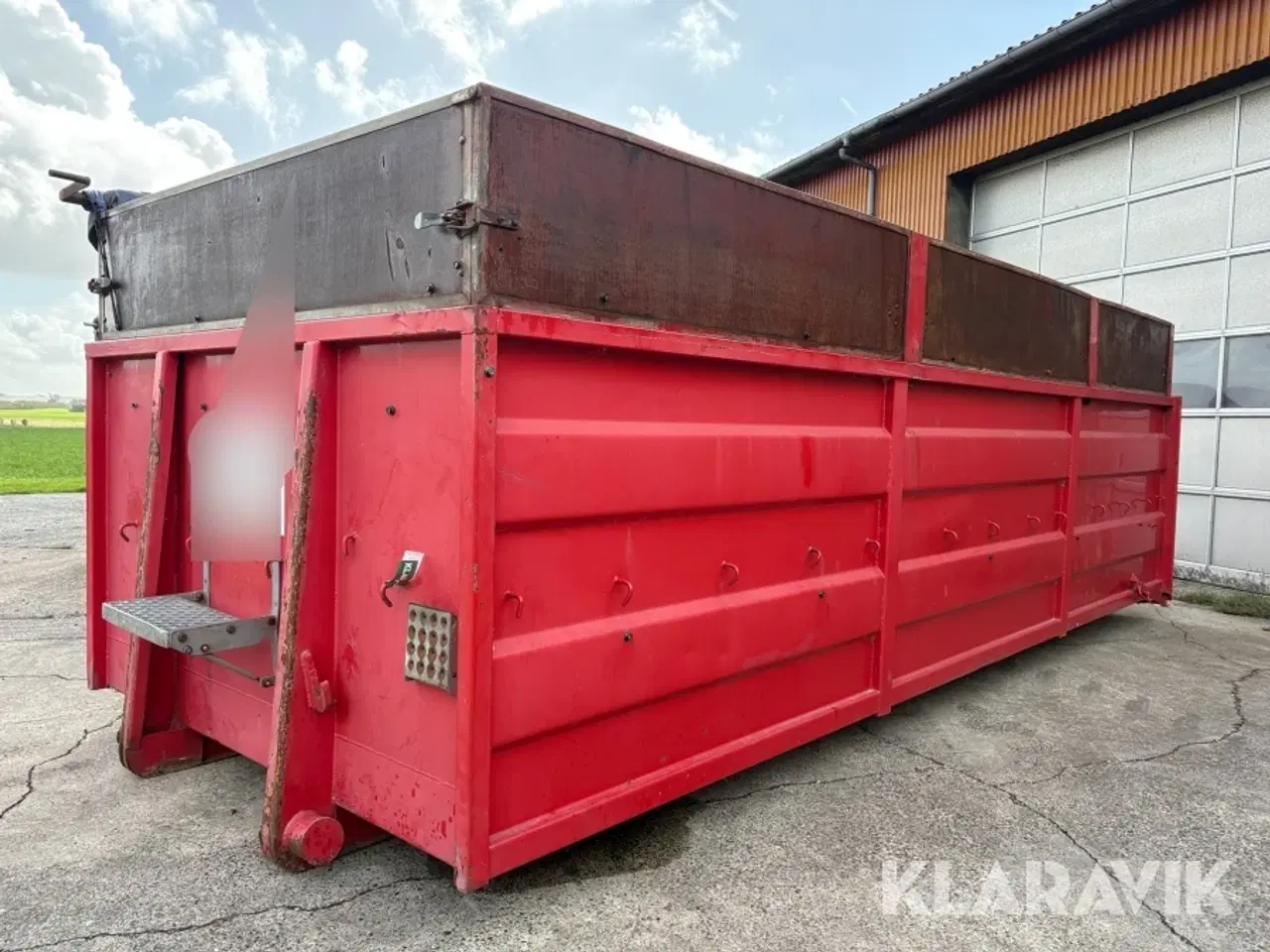 Billede 1 - Container med rullepressenning