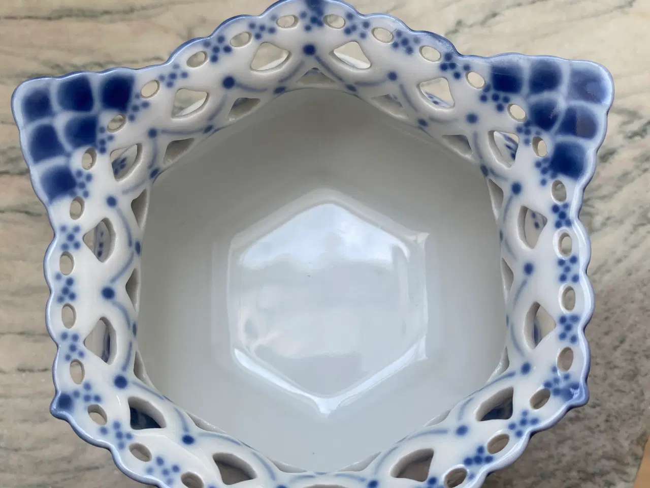 Billede 4 - Royal Copenhagen Musselmalet Helblonde sukkerskål