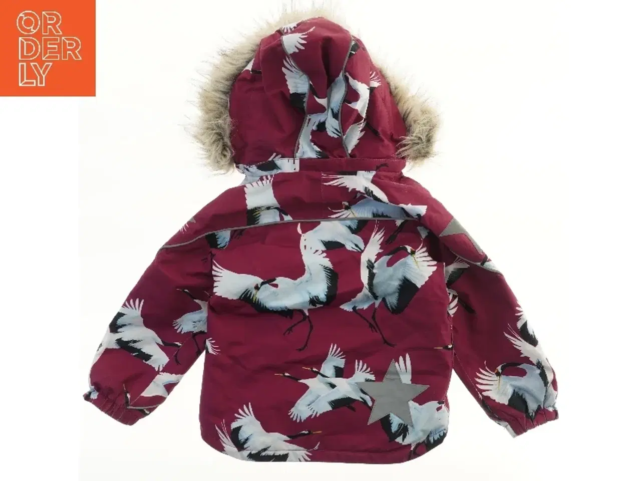 Billede 2 - Børnevinterjakke med fugleprint fra Molo (str. 104)