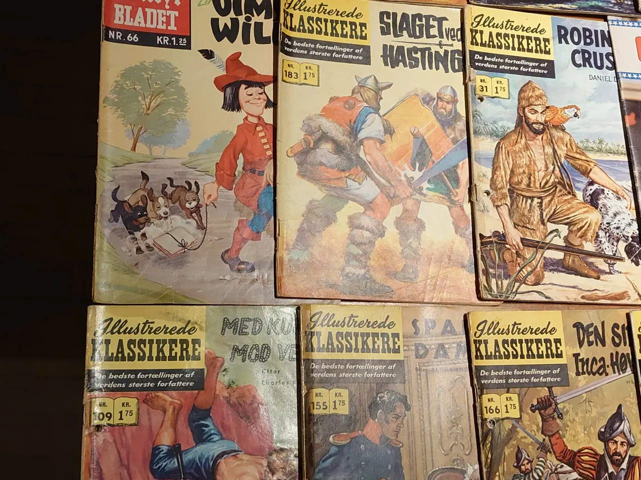 Billede 5 - 55 stk gamle seriemagasiner/tegneserier.