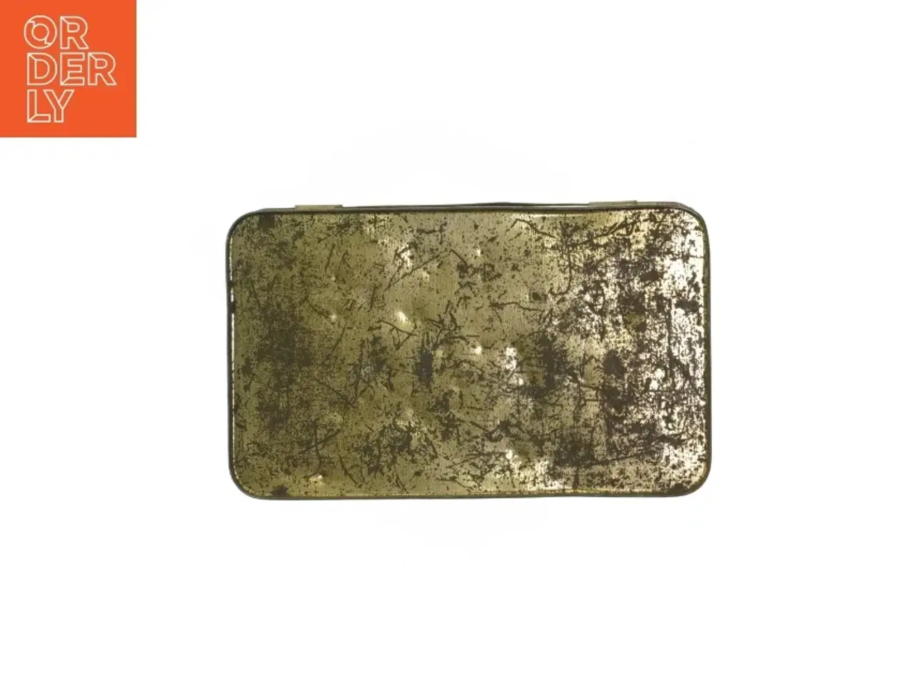 Billede 4 - Antik metalæske (str. 20x12,5 cm)