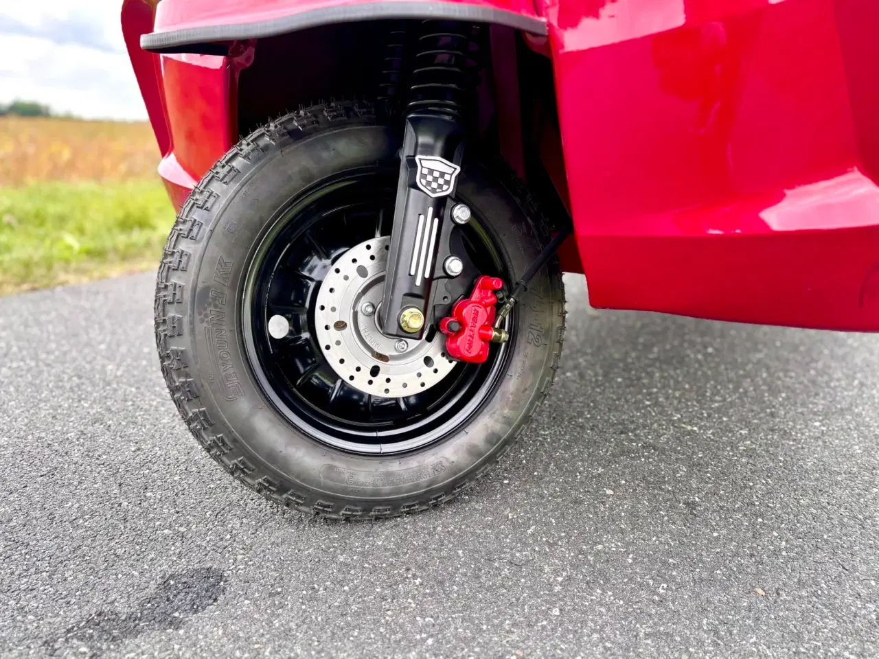 Billede 7 - LuxCap Pickup Kabinescooter Rød