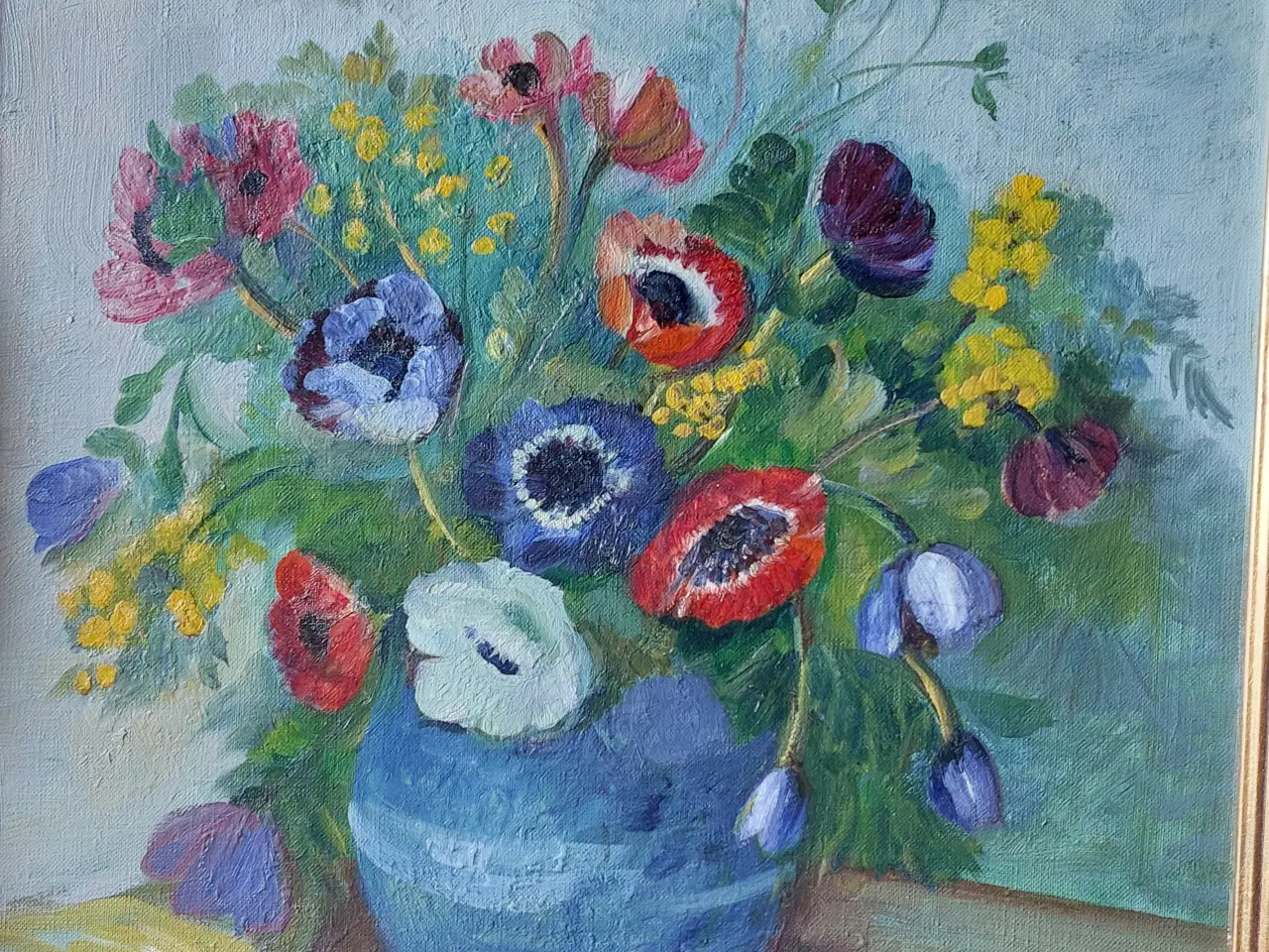 Billede 2 - I. B. DEBOIS -( 1877 - 1970 )- oliemaleri 