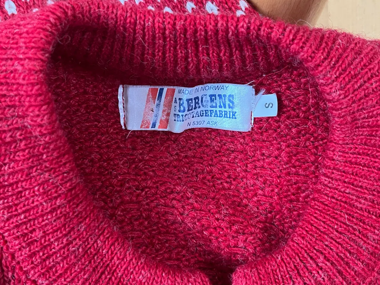 Billede 6 - Bergens Tricotagefabrik, sweater, str S (stor)