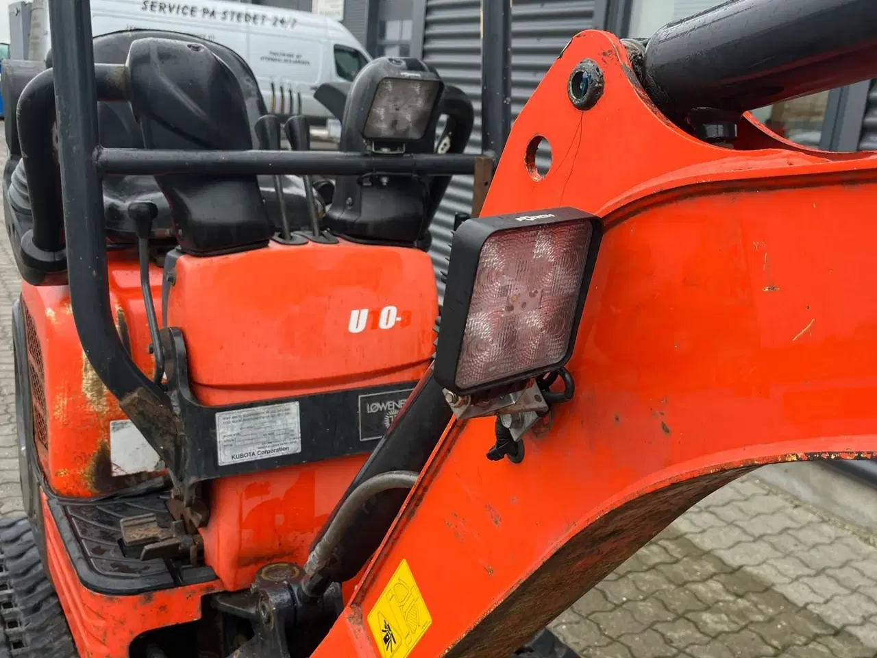 Billede 10 - Kubota U10-3 Side Lever med udskudsarm
