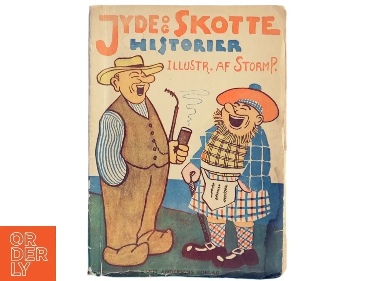 Billede 1 - Jyde og Skotte Historier Omslag og tegninger af Robert Storm Petersen.