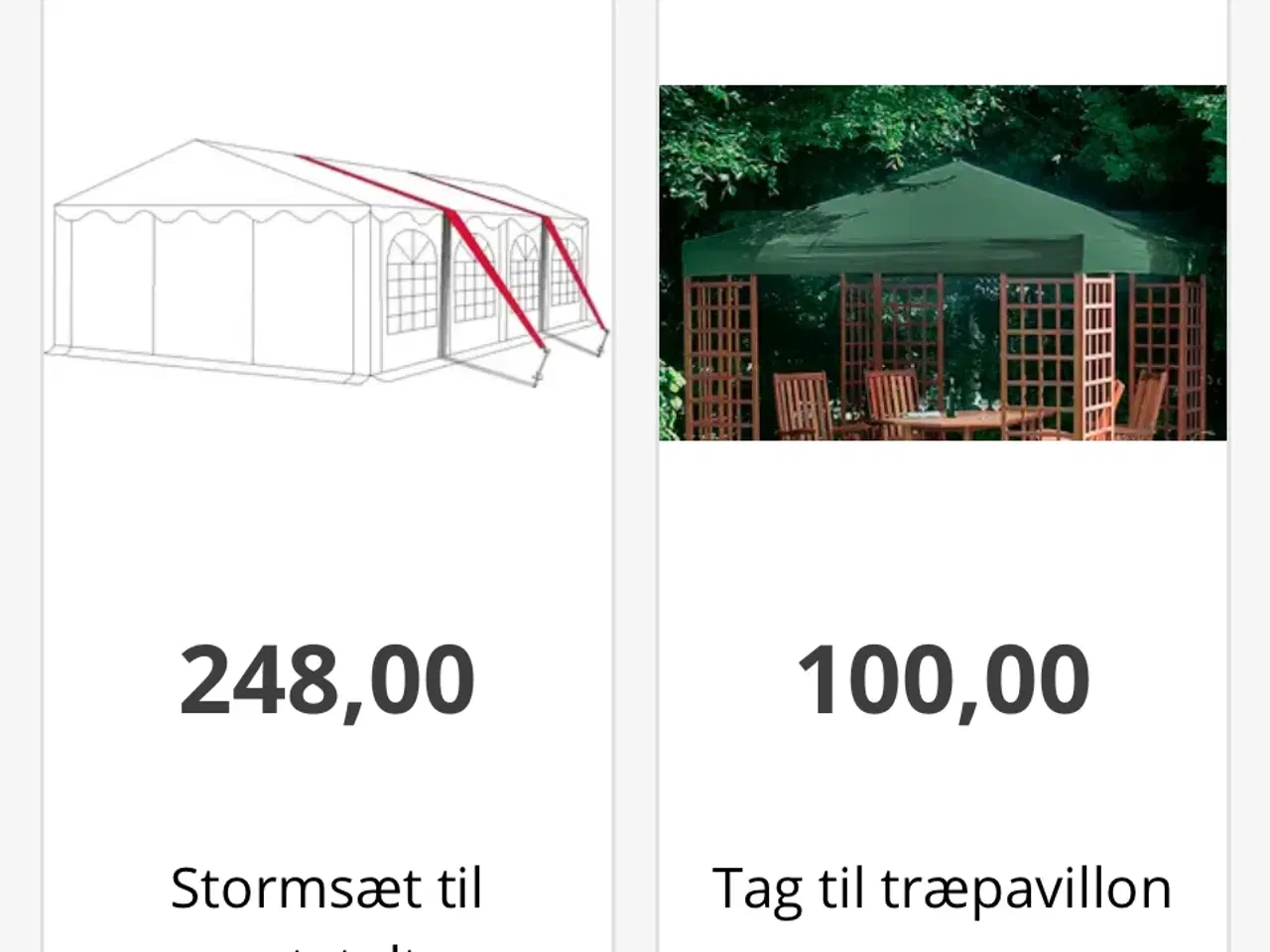 Billede 2 - Partytelt 4X8 meter