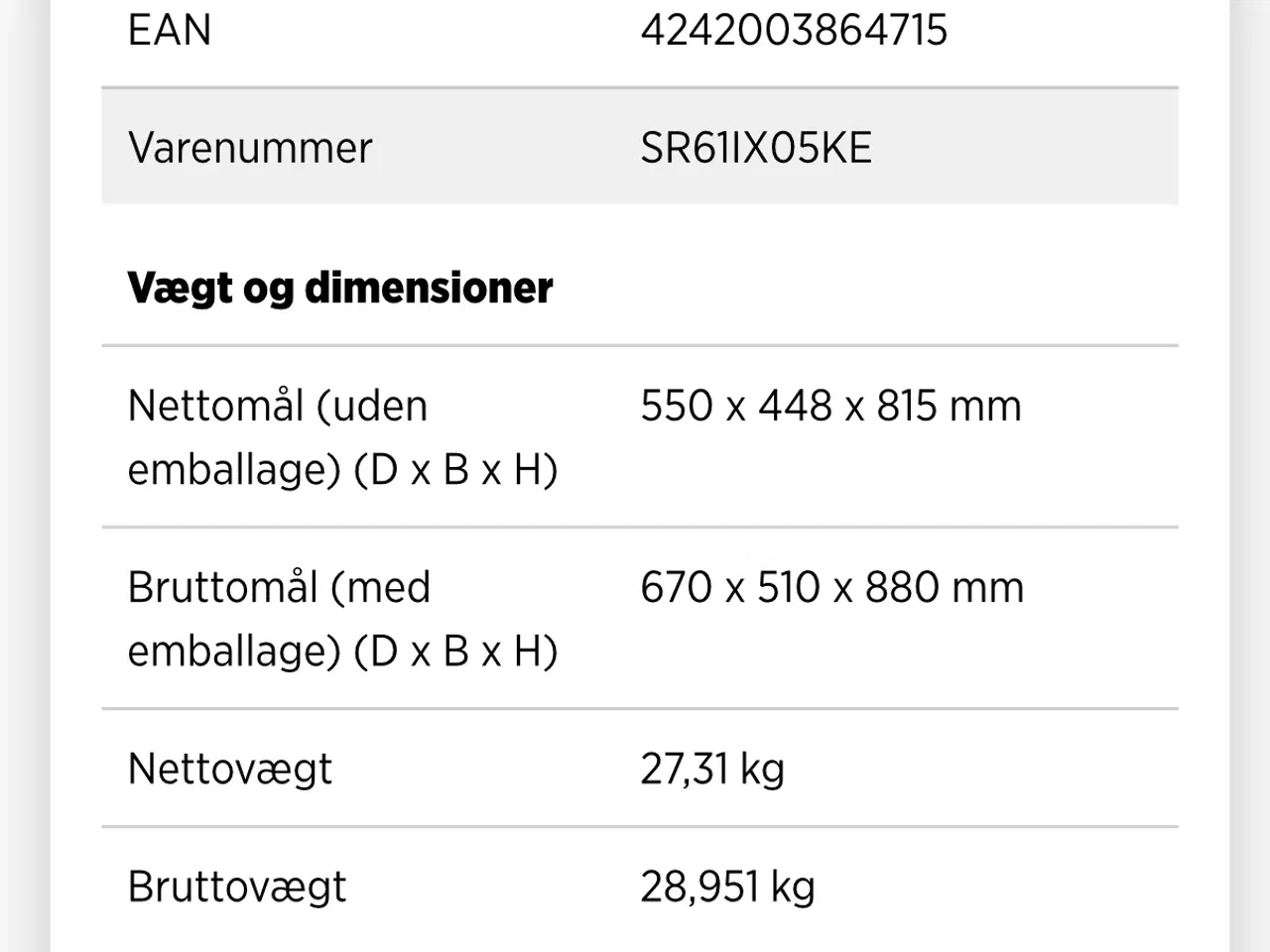 Billede 7 - NY Siemens iQ100 SR61IX05KE integreret opvaskemask