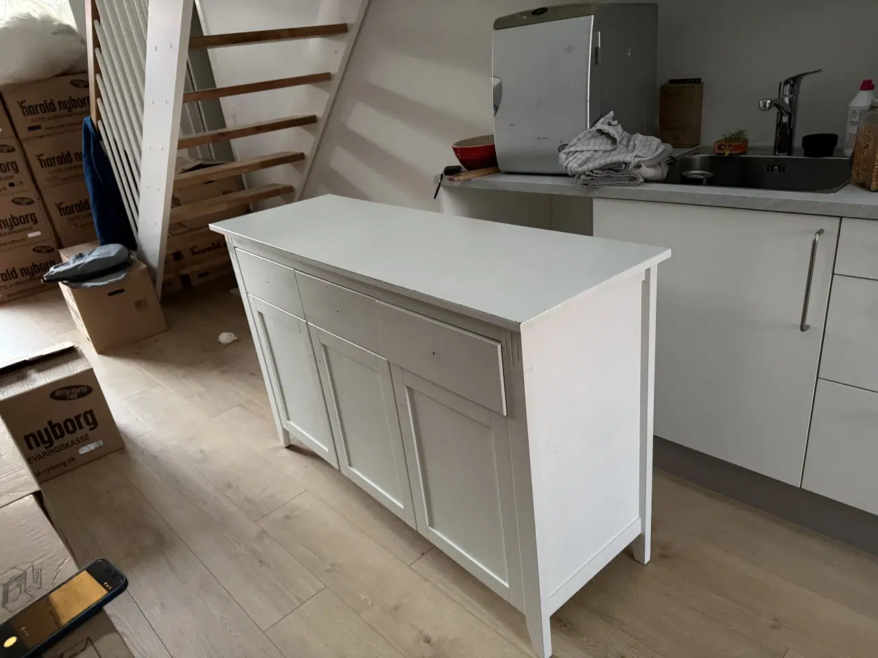 Billede 2 - Ældre ikea Vitrineskab og skænk sælges samlet