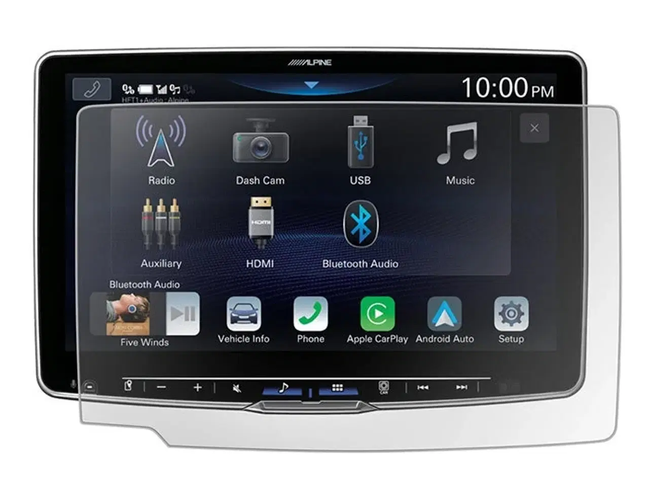 Billede 1 - Alpine KAE-HF11DA Anti-reflektiv film til iLX-F115D