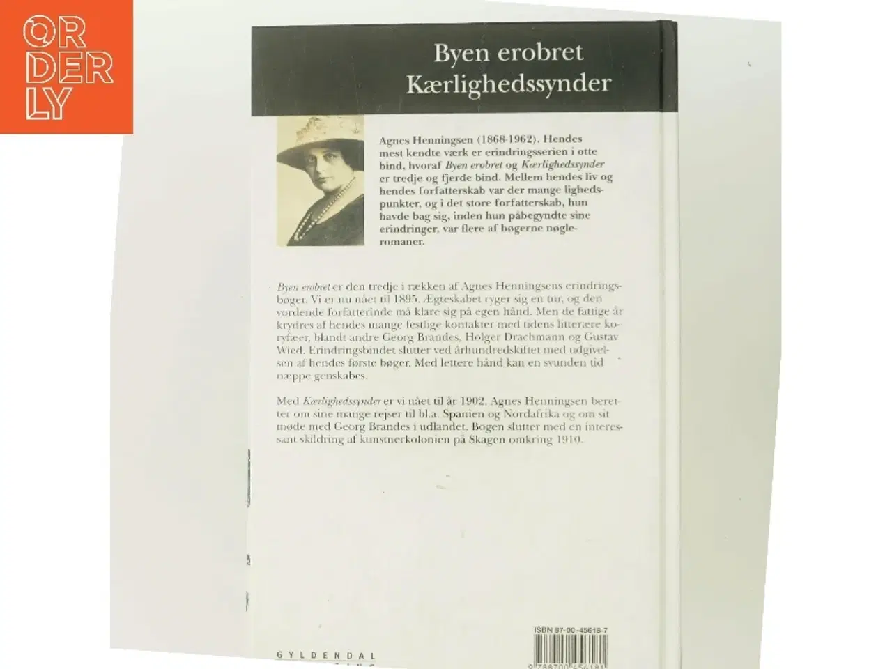 Billede 3 - Byen erobret : Kærlighedssynder af Agnes Henningsen (f. 1868) (Bog)