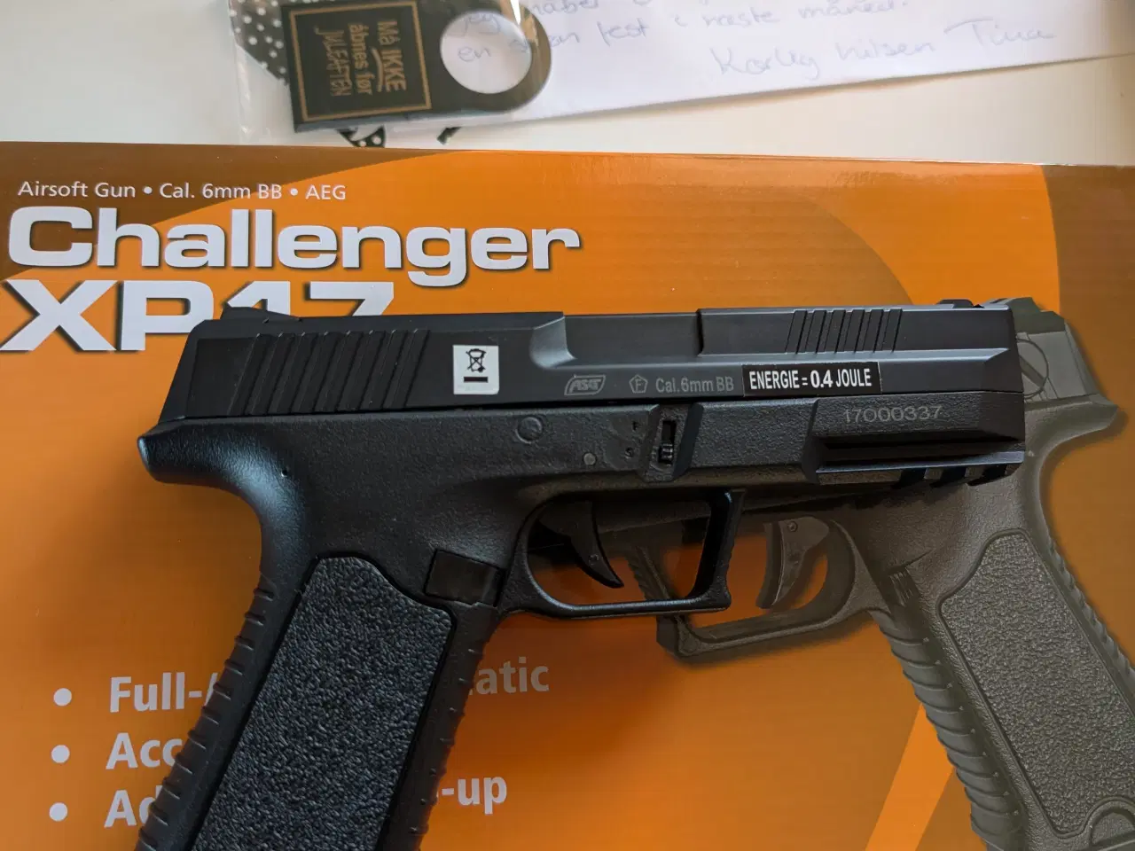 Billede 3 - ASG Cyma Challenger XP 17 Elektrisk pistol