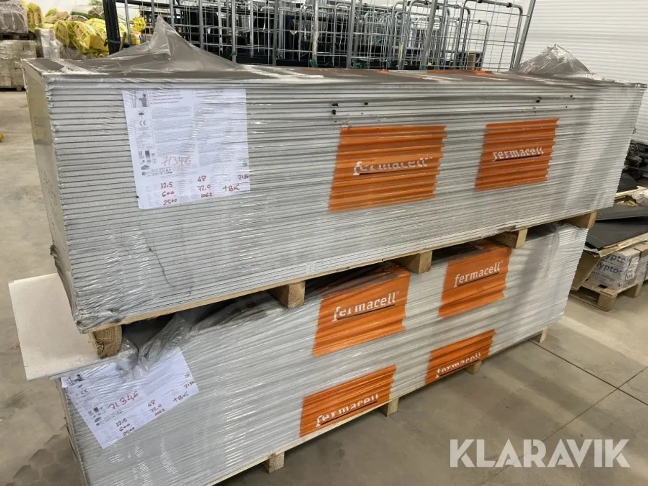 Billede 1 - Byggeplader Fermacell 96 styk