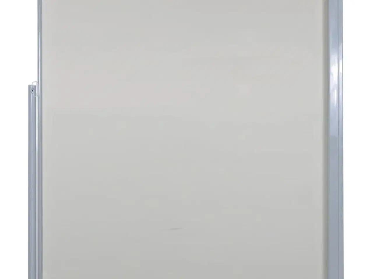 Billede 2 - Sammenrullelig sidemarkise 160 x 500 cm cremefarvet