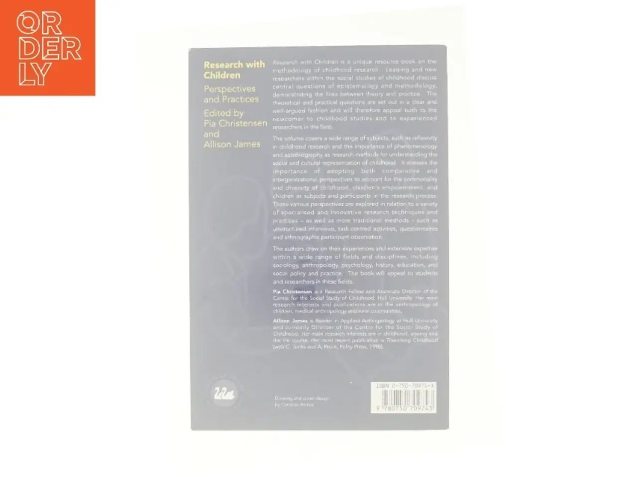 Billede 2 - Research with children : perspectives and practices (Bog)