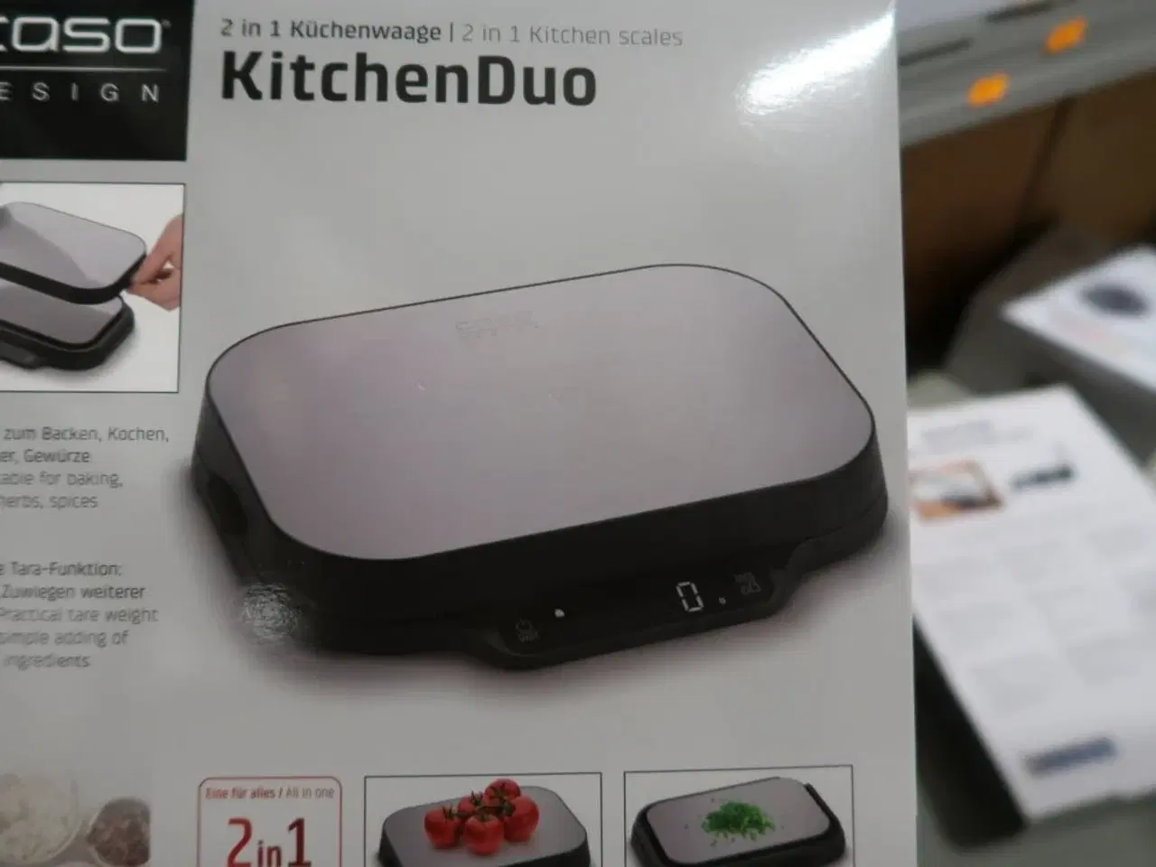 Billede 4 - Køkkenvægt CASO DESIGN KitchenDuo