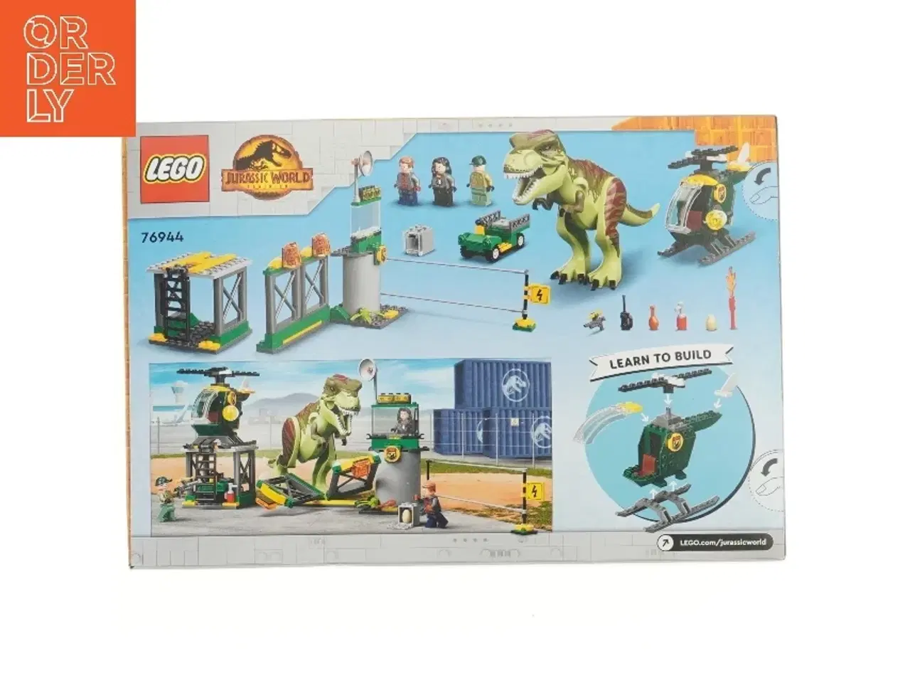 Billede 2 - LEGO Jurassic World sæt 76944 fra Lego (str. 26x5,5x38 cm)