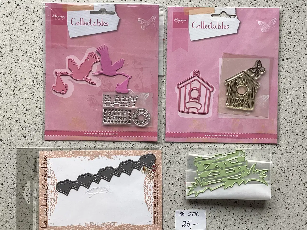 Billede 17 - Scrapbook dies, sæt, embossing, punch, mm. Fra