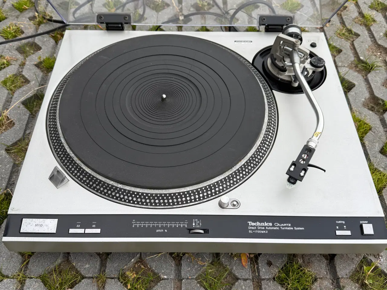Billede 3 - Technics Pladespiller virker fint næsten nu pickup