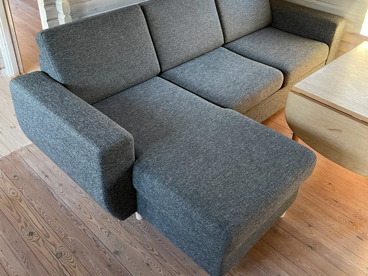 Billede 2 - Sofa med chaiselong