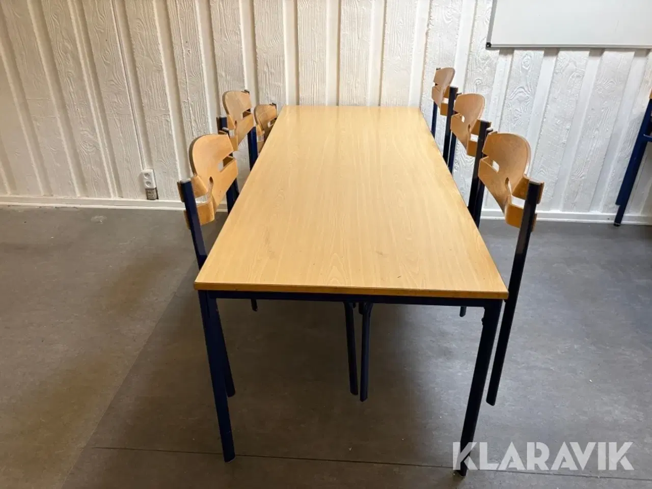 Billede 7 - Møbler fra frokostrum SIS International - 5 sektioner