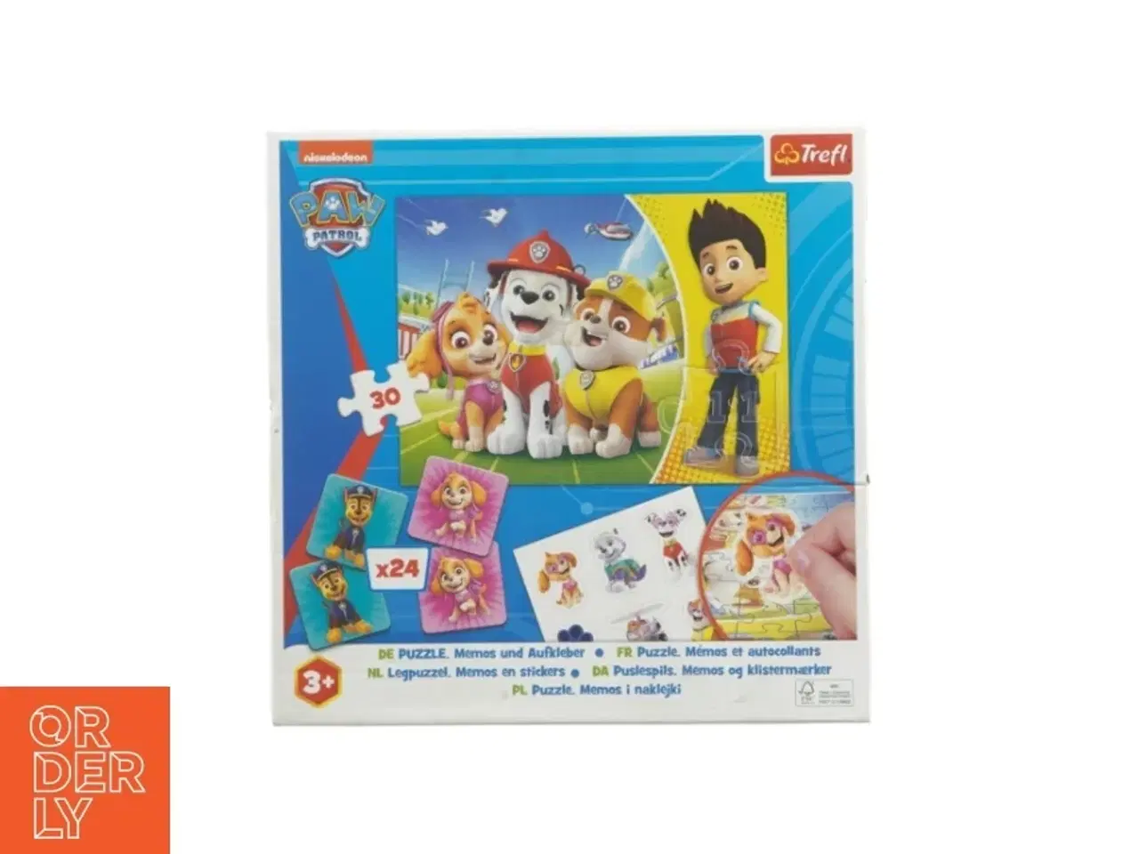 Billede 1 - Puslespil med Paw Patrol tema fra Paw Patrol (str. 27 x 20 cm)