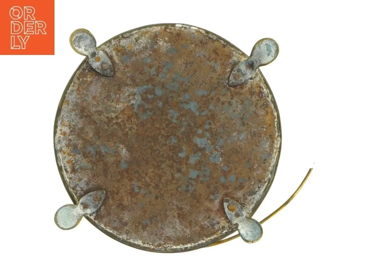 Billede 6 - Gammel messing beholder (str. 14 x 10 cm)