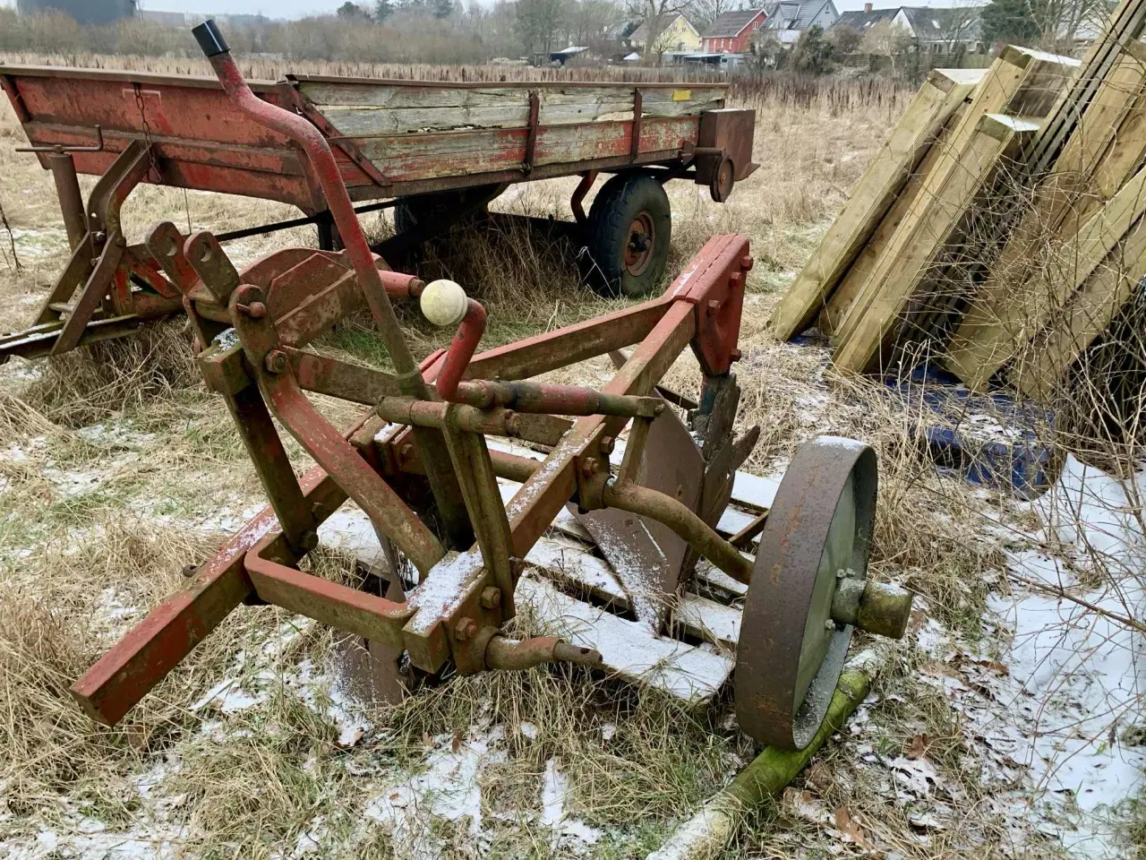 Billede 2 - Tofuret 14 tommer plov