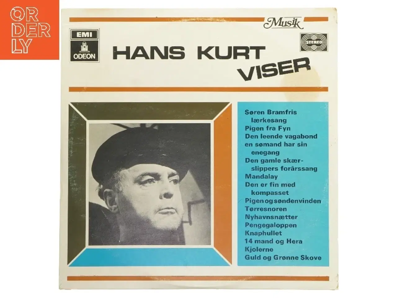 Billede 1 - Hans Kurt Viser LP fra Odeon