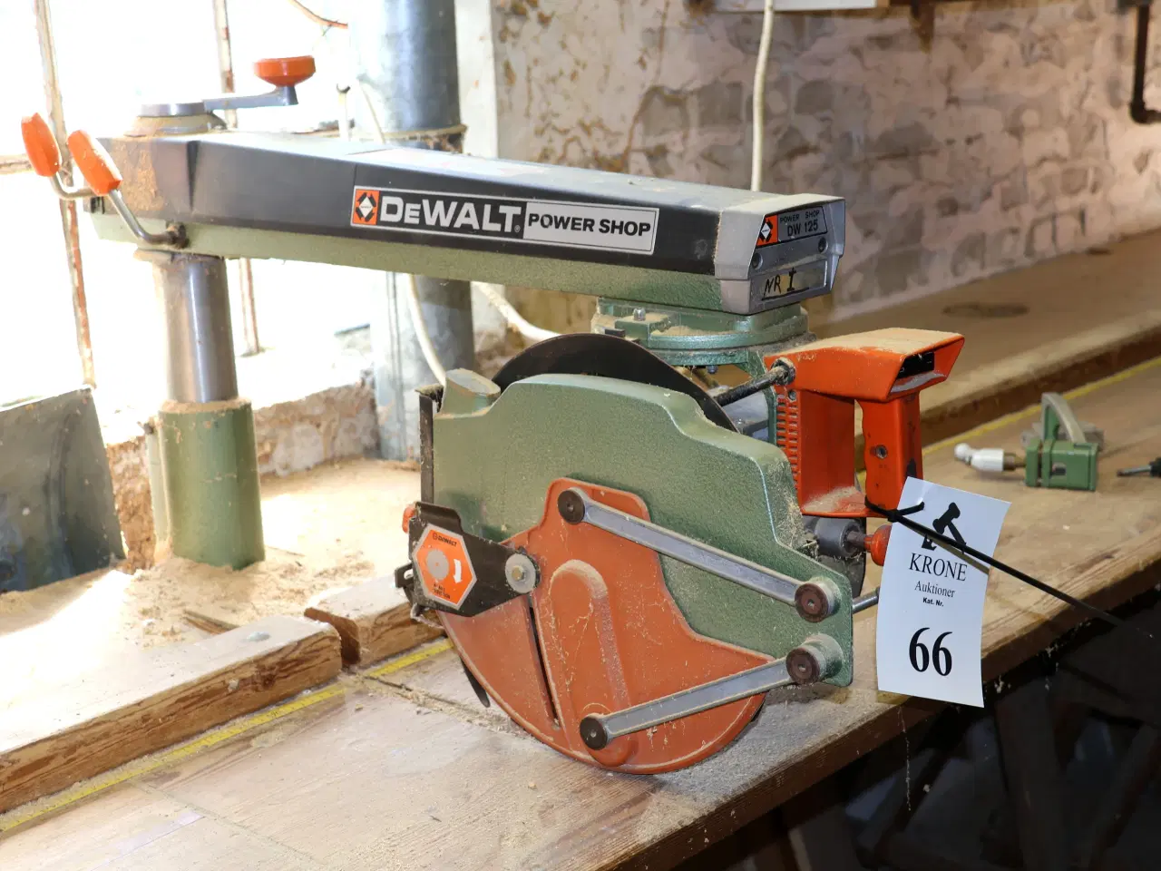 Billede 3 -  Dewalt power shop DW125 radialarm sav