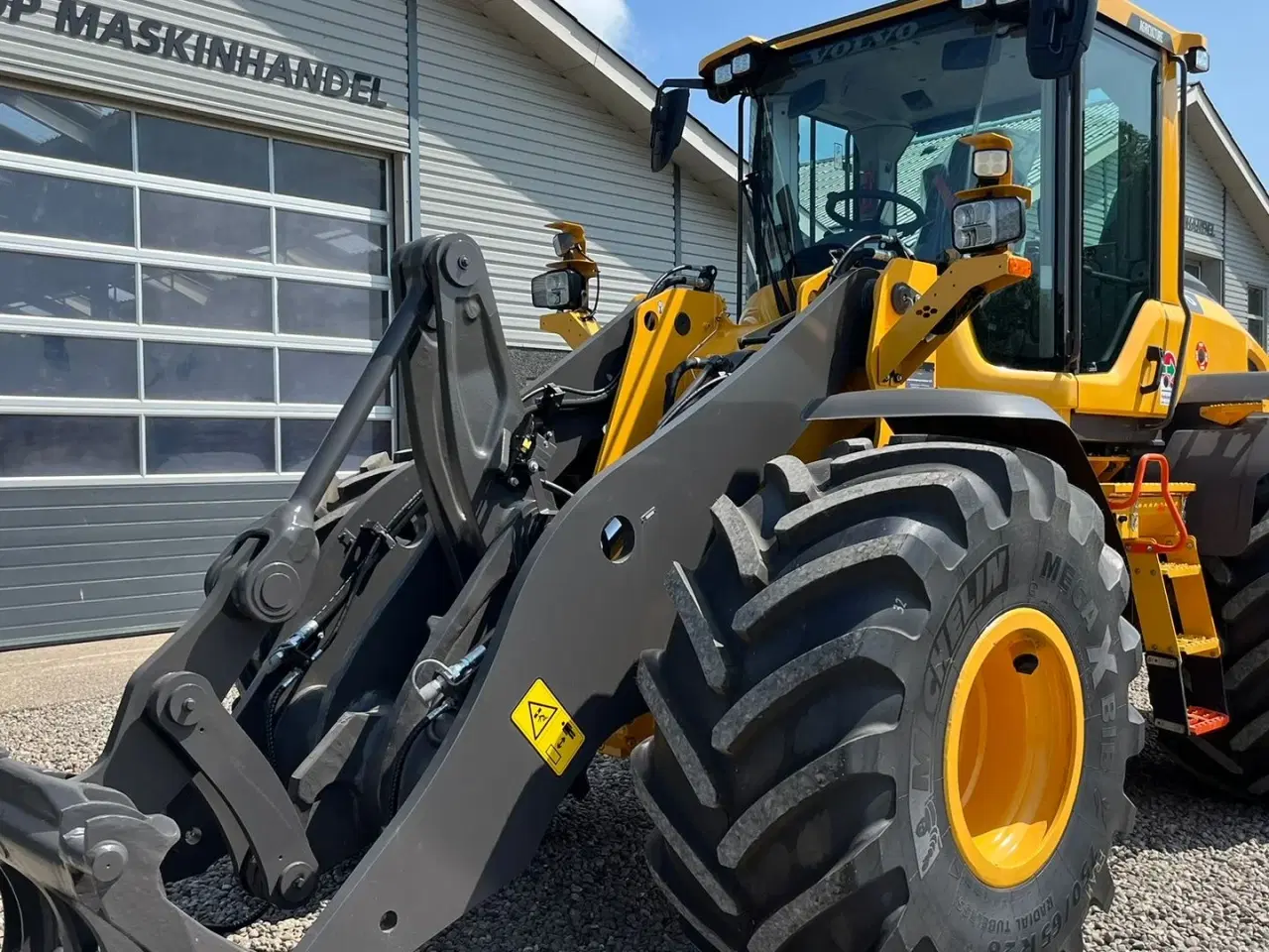 Billede 9 - Volvo L90H H2 AGRICULTURE Dansk-maskine, Co-Pilot, LANG-BOM & med 750mm Michelin MEGA X BIB hjul.